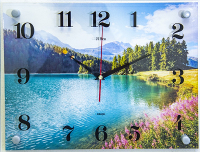 3040-016 Часы настенные "Горное озеро" Рубин