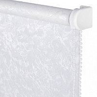 Рулонная штора "Жаккард" (белый) 1,20*1,60м