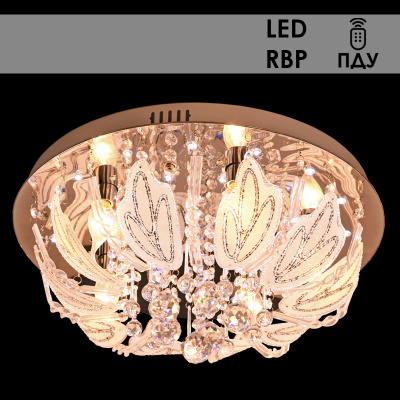 55332/500 CR 5хE14 LED-RBP ПДУ d500 Светильник потолочный (1)