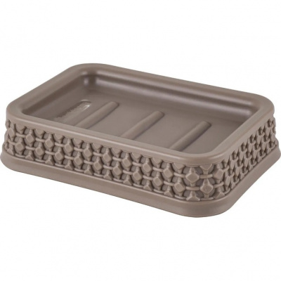 Мыльница OSLO шоколадный мокко PT134610015 (24)