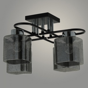 07380/4 BK+CR 4x40W E27 d425 Светильник потолочный (2) 