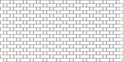 Панель ПВХ листовая 0,3мм Плитка Прованс белый 0,95*0,48 [27]