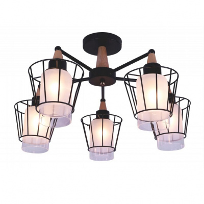 39060/5 BK+FGD Е27 D550 Светильник потолочный (4)