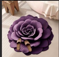 Коврик ROOMIS войлок блестящий 60*60см F5