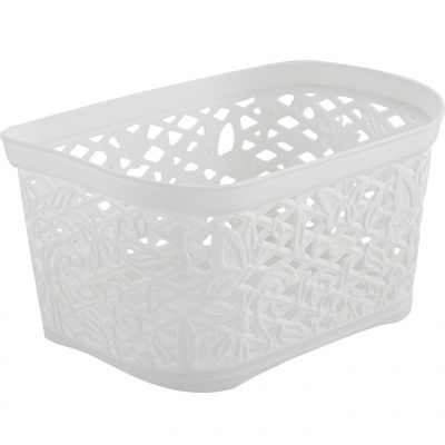 Корзина для хранения Keeplex Fiori 1л 16,3х12,2х8,7см белое облако KL401810048 (12)