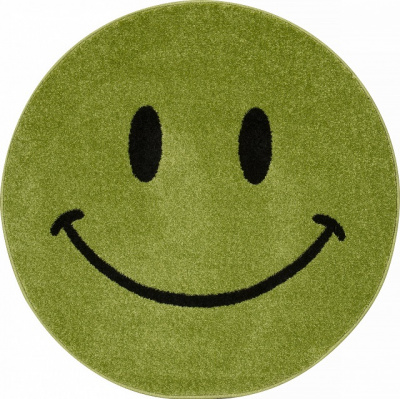 Ковер SMILE2 1,0*1,0 круглый NC19 GREEN