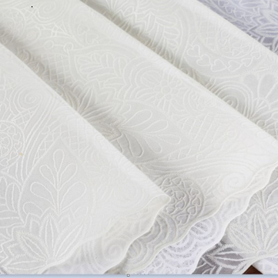 CL-0698VP Клеенка Grace Лейс ажурная без основы (1,37*20м) глянец молочный