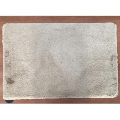 Коврик Baizheng меховой в/к 60*90см (бежевый) B755-3