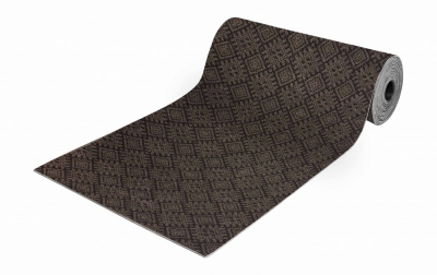 Ковровая дорожка ОРНАМЕНТ 1,0*15м мокко 02