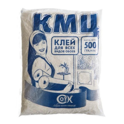 Клей обойный КМЦ 500гр (12)