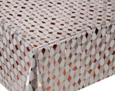 0010Y Клеенка Tango "Metallic" на тканой основе 1,4м*20м (20) серебро