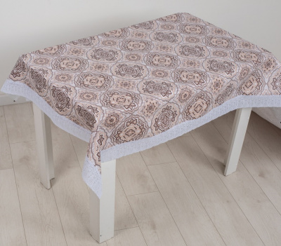 Скатерть Flannel на нетканой остнове 122*152см (10) Арабский узор M81882F
