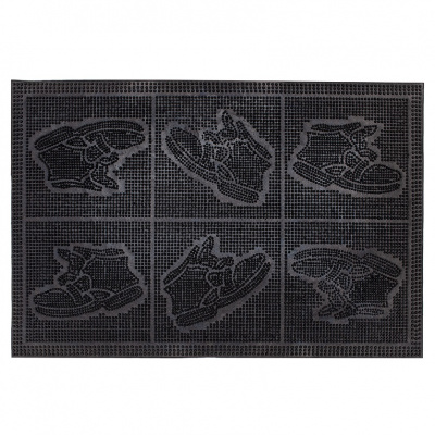 Коврик рез. PIN MAT 40*60 "БОТИНКИ" (IND)