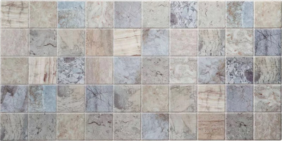 Панель ПВХ листовая 0,3мм Плитка Мрамор голубой 990*498мм [33]