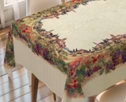 1567-1 Скатерть OXFORD на тк/осн. 1,23*1,50м (20шт)