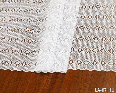 LA-0711U Клеенка Grace Лейс ажурная без основы (1,37*20м) белый