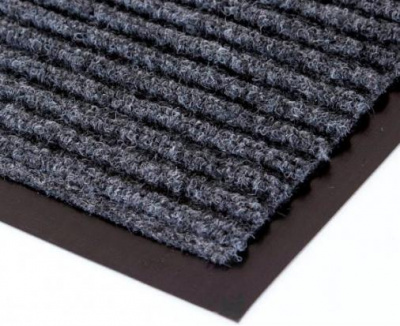 Ковровая дорожка влаговпитывающая ComeForte "FLOOR MAT" 0,9м*15м*8мм серый (15)