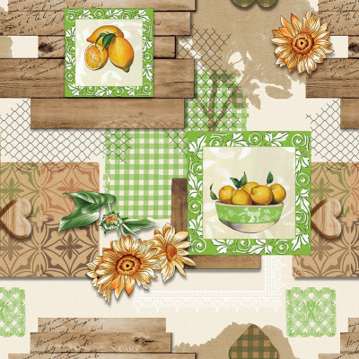 NJ-6509-4 Клеенка GRACE гладкая нетканая основа 1,35*25м