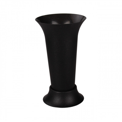 Ваза для цветов под срезку 3л d185, h185 (черная) М5144 (12)