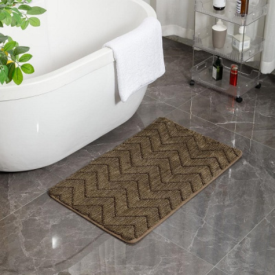 Коврик Baizheng 1шт (80*120) BZ-ST812 коричневый