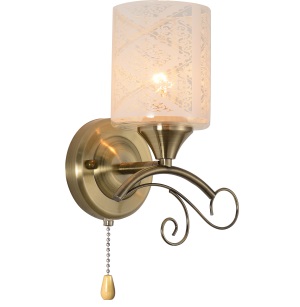 1284/1 AB 1х60W E27 d165 h230 Светильник настенный (1)