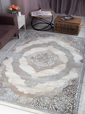 Ковер NESTA 1,0*2,0 прямой 26931A - BEJ / TOZ GRI