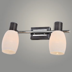 14951/2 GREY+CR 2x40W E14 h100 Спот настенно-потолочный (1)