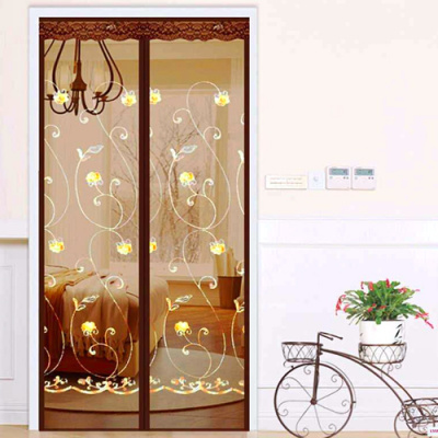 Штора антимоскитная для двери на магнитах DX image XH-04 BROWN 100х210 (20)