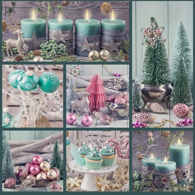 STS2026-5 Клеенка GRACE (глянцевая) на тк/осн. 1,37м*20м (Новый год!)