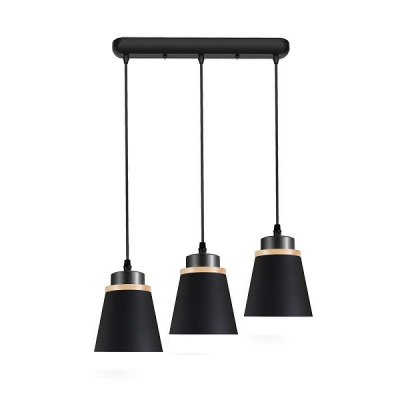 30136/3L BK BK+WD 3хЕ27 плафон-пластик Светильник подвесной (1)