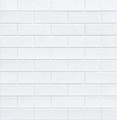 3D Панель самоклеящаяся GRAILY GR-Z70 Кирпич белый 70*77*3мм (25/150)