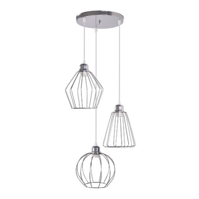 1820/3 CH Е27 Н90см Светильник подвесной из металла (1) 21 Век