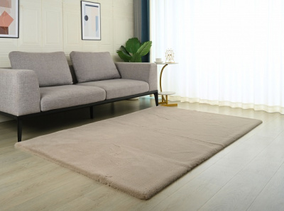 Ковер RABBIT PREMIUM 0,8*1,5 прямой MS1000 BEIGE