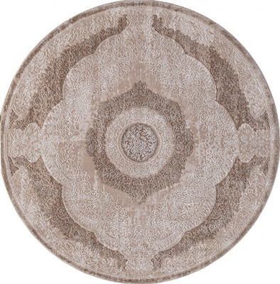 Ковер ARMINA 1,6*1,6 круглый 03880B BROWN / BROWN