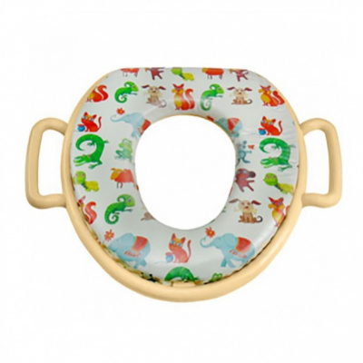 Сиденье для унитаза мягкое OCEANUS детское с ручками (25)