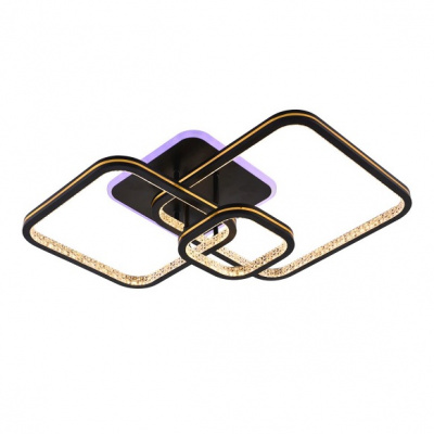 6015/3 BK+GOLD LED+RGB ПДУ 71W+5W Светильник светодиодный (1)