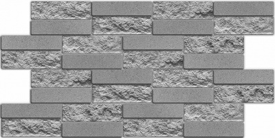 Панель ПВХ листовая 0,3мм Кирпич облицовочный бетонный 0,955*0,480 [87]