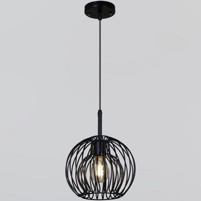 04403-0.9-01 BK E27 1х40W H900 Cветильник подвесной (1)