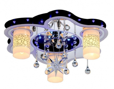 5212/3+1 E14+1*35W ПДУ LED-RBP d450 Светильник потолочный (1)