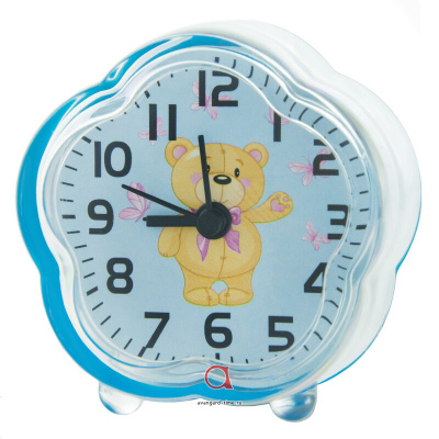 Будильник кварцевый MIRRON 8833S2 синий 60x27x60мм