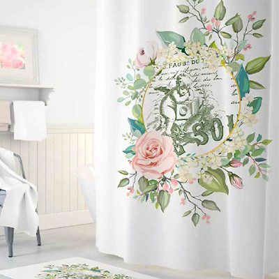 Штора для ванны Tropikhome Digital Printed ANGEL 180х200см