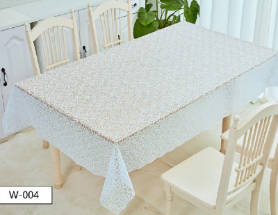 GW-21765 Клеенка ажурная без основы гладкая(1,37*20м) белый LS-W004