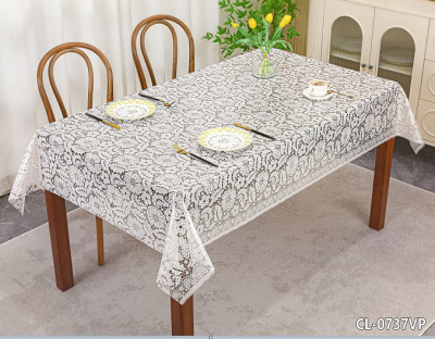 CL-0737VP Клеенка Grace Лейс ажурная без основы (1,4*20м) глянец