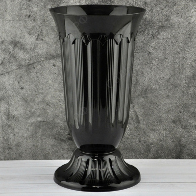 Ваза "Флавия" 5,0л под срезку d-197 hh-420 Э-284 (16) черный