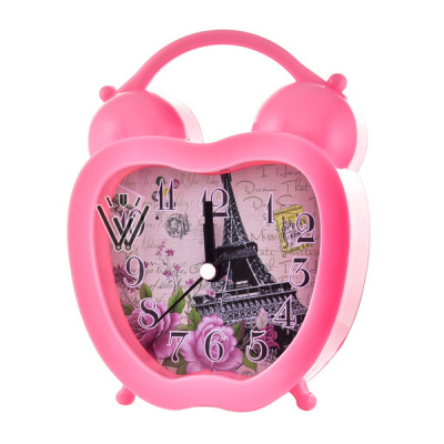 Будильник La Minor 615 розовый 102x42x140мм