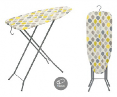 Доска гладильная "GINI" CLASSIC 30,5*91,5*87см