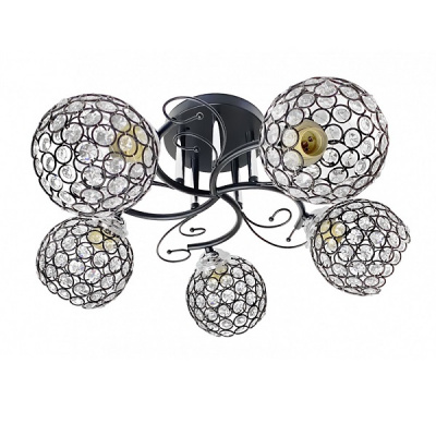 2348C/5 BLK+CR E27 40W Cветильник потолочный (4)