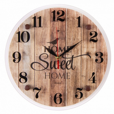 3030-034 Часы настенные "Sweet Home" Рубин