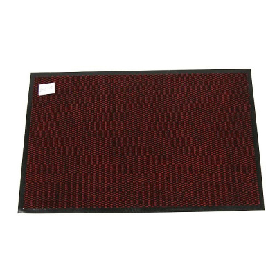 Коврик придверный Baizheng  40*60см (полиэстер/резина) B947 бордо