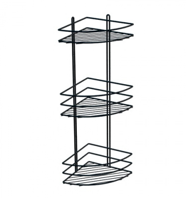 Полка угловая 3-х секционная хром (УСН627) (вку-0.3.3) (2!!!)